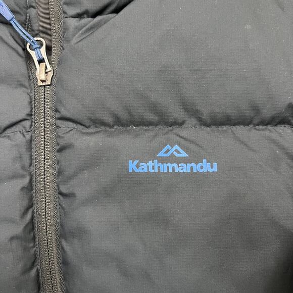 Kathmandu Kids Small (4-6yrs) Down 550 Fill Puffer Jacket Black Packable - Picture 5 of 10